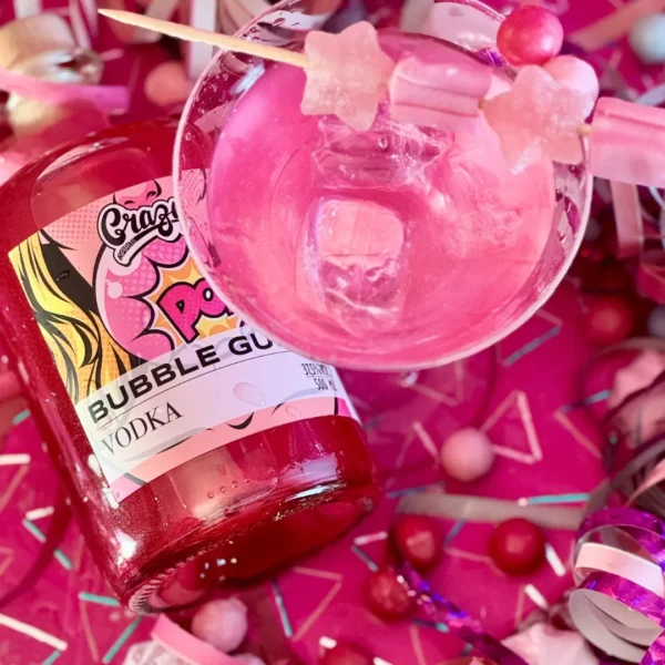 Crazy Spirits Bubble Gum Vodka – Bild 4