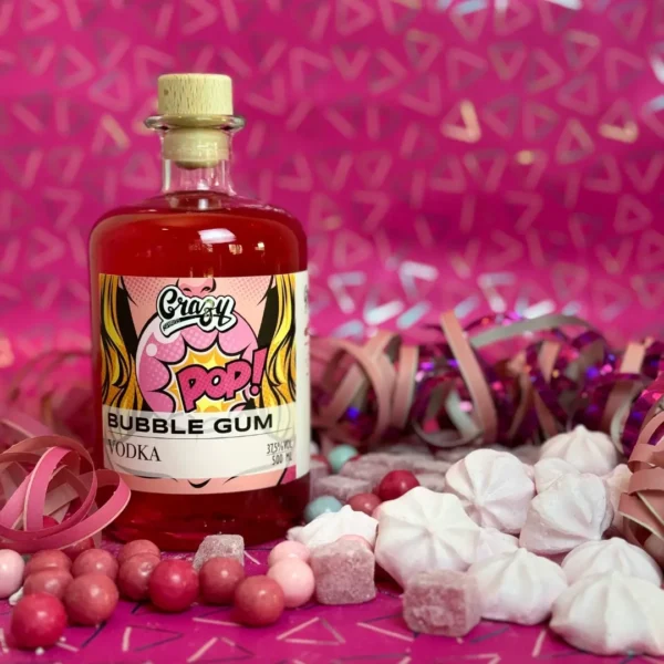 Crazy Spirits Bubble Gum Vodka – Bild 3