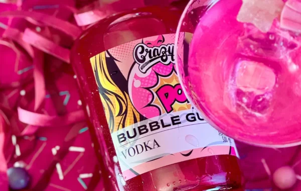 Crazy Spirits Bubble Gum Vodka – Bild 2